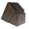 Shun - 22-Slot Block - Walnut 2 Shun - 22-Slot Block - Walnut -Redel Cookware Shop shun 22 slot block walnut dm0854