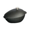 Staub Mussel Pot - 2Qt - Black Matte With Knob -Redel Cookware Shop staub mussel pot black matte with knob 1102523 33075a56 c7b9 4440 ac98 f246e913ad33
