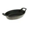 Staub Oval Roasting Dish - 9.5" X 6.75" - 1Qt - Graphite Grey -Redel Cookware Shop staub oval roasting dish graphite grey 1302318 047f2ada 50c4 4a03 84f3 7a17d8d8260e