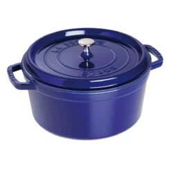 Staub Round Cocotte - 13.25Qt - Dark Blue