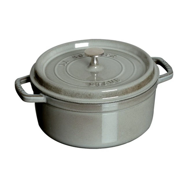 Staub Round Cocotte - 2.75Qt - Graphite Grey 3 Staub Round Cocotte - 2.75Qt - Graphite Grey