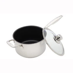 Swiss Diamond - 8" Prestige Clad Sauce Pan W/Lid