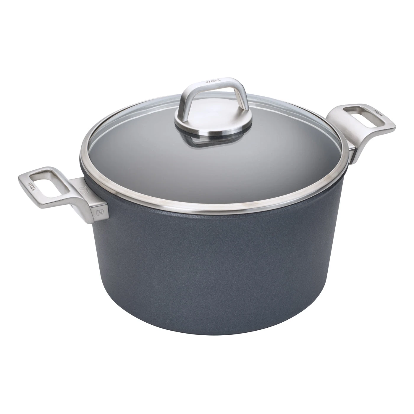 Woll Diamond Lite Pro Induction 7.9 Qt. Stockpot W/Lid 3 Woll Diamond Lite Pro Induction 7.9 Qt. Stockpot W/Lid