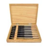 Wusthof - 8 Pc. Mignon Stainless Steel Knife Set In Olivewood Chest -Redel Cookware Shop wusthof 8 pc mignon stainless steel knife set olivewood chest 1069510803
