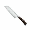 Wusthof Ikon Blackwood - 7" Santoku W/Hollow Edge -Redel Cookware Shop wusthof ikon blackwood 7 santoku w hollow edge 1010531317
